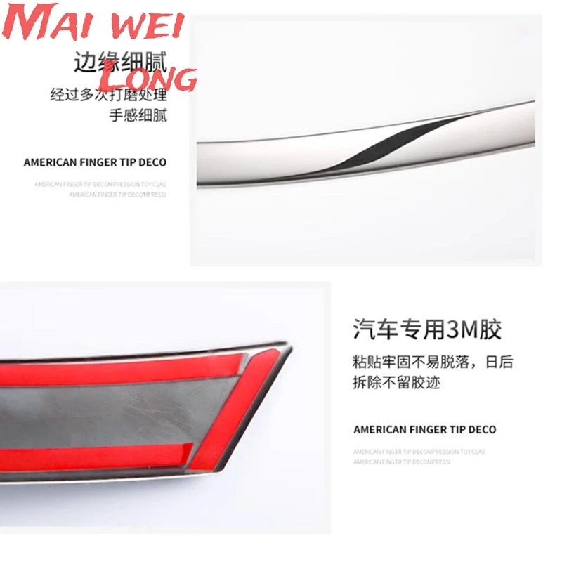 Tiras embellecedoras BMW Serie 5 F10 para ventanas laterales 2011-2017 - imagen 5