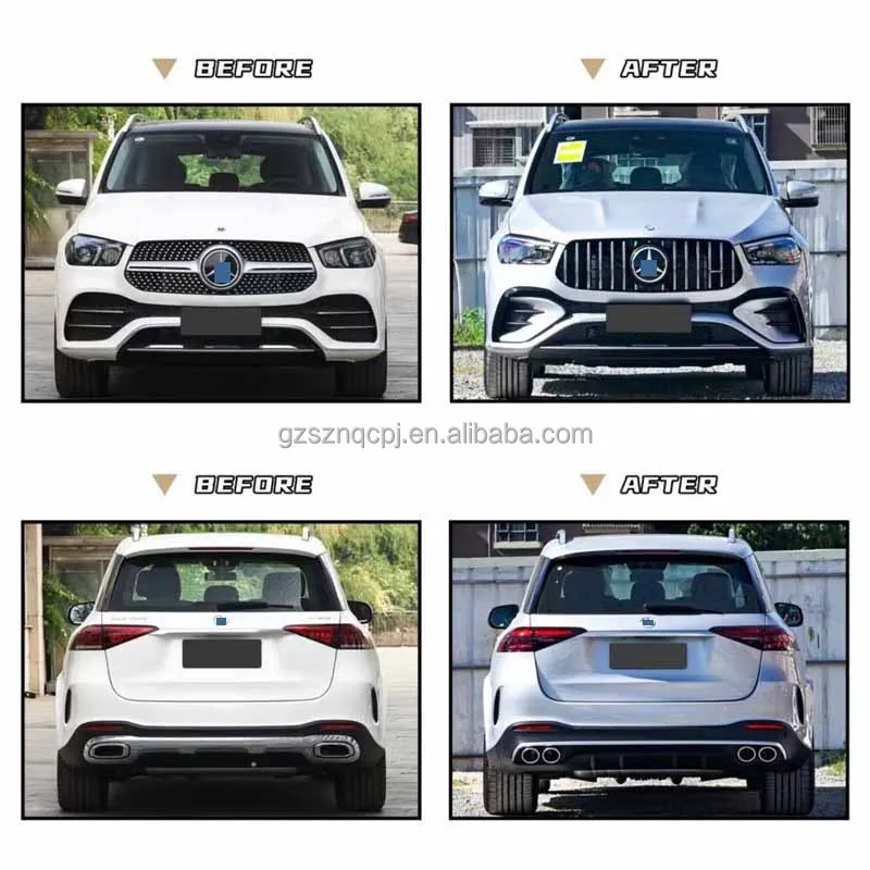 Parachoques delimitador completo Mercedes GLE W167 2019-2021 AMG - imagen 3