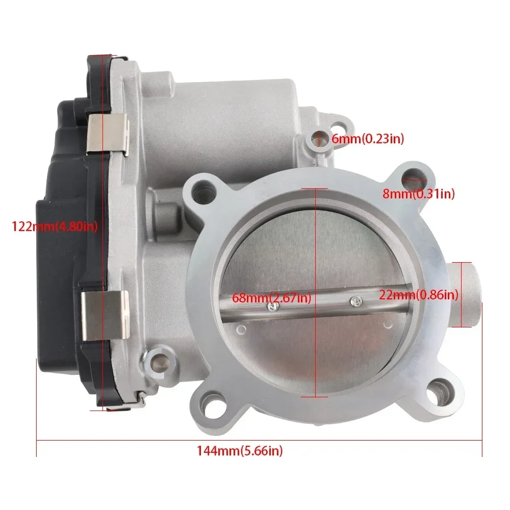 04891970AB Cuerpo de aceleración Dodge Chrysler Jeep 2.4L - imagen 3