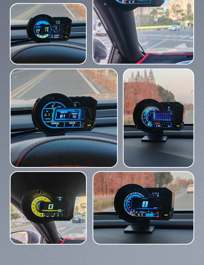 Conexión OBD2 y GPS del ordenador de viaje inteligente SDAO