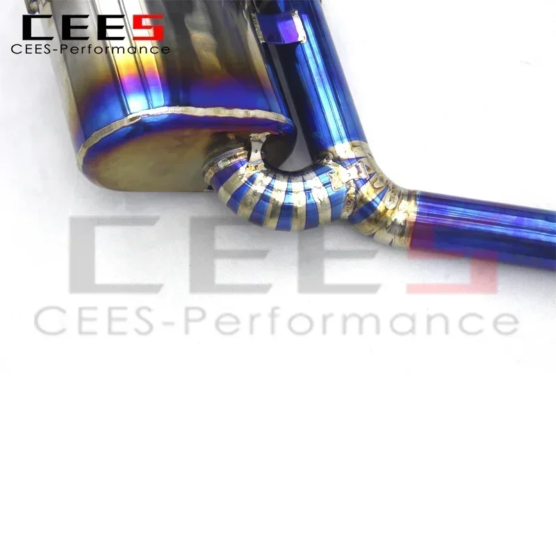 Sistema de escape catback con válvula Cees – Mercedes-Benz E53 AMG W213 3.0 T - imagen 5