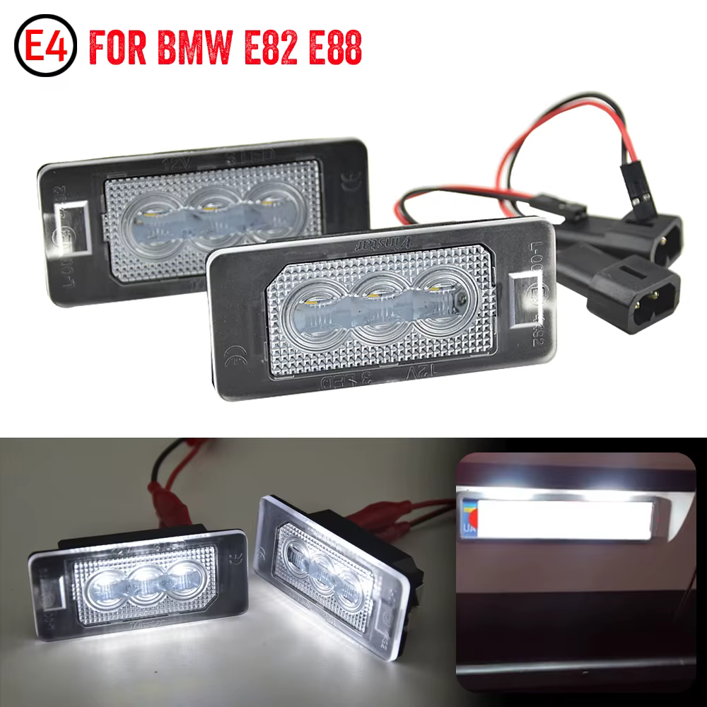 Luz LED de matrícula para BMW Serie 1, 2, 3 y 4