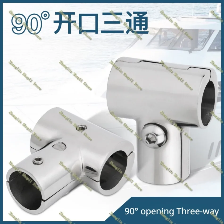 Conector de tubo inoxidable 316 tipo T Junta tres vías - imagen 3
