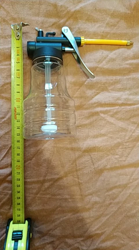 Pistola grasa alta presión 250ml lubricación depósito transparente - imagen 5