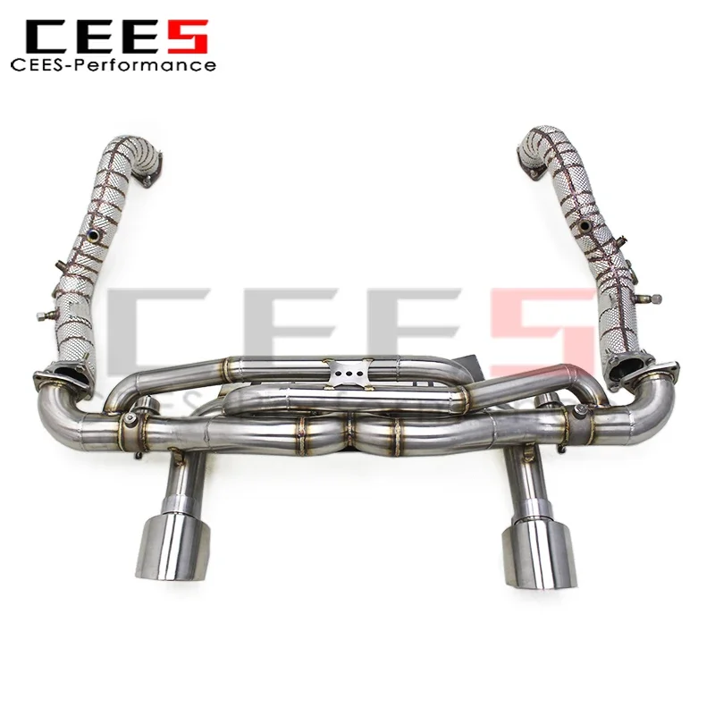 Escape Catback CEES acero inoxidable – Porsche 718 Cayman GT4 RS 4.0 - imagen 2