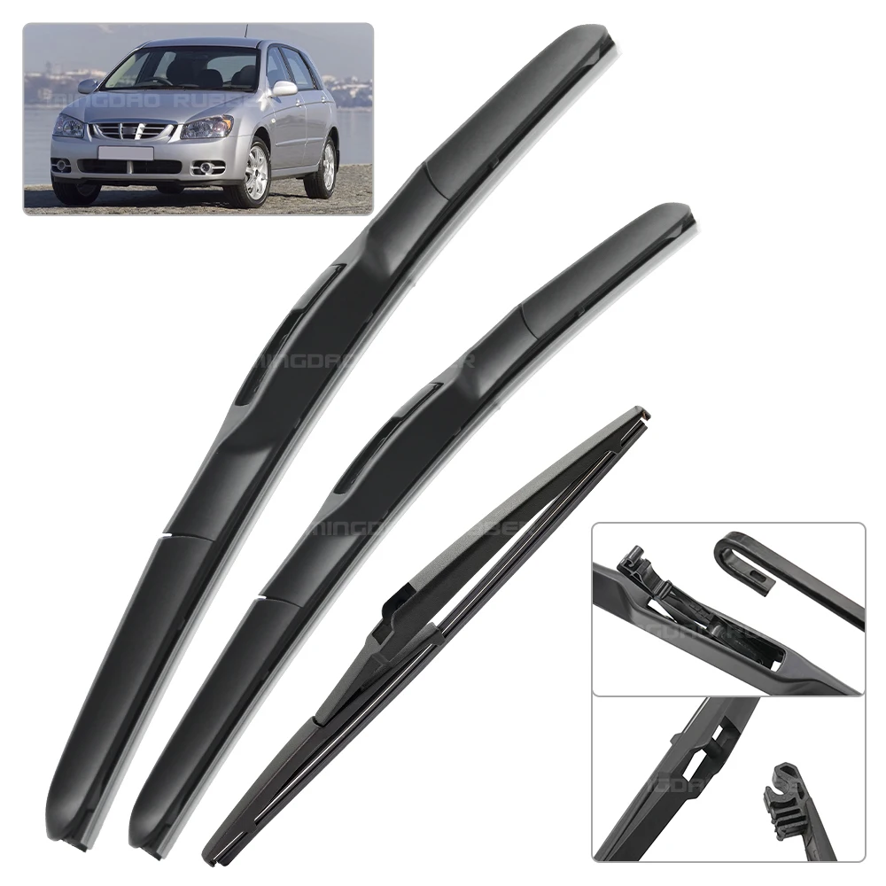 Kit escobillas limpiaparabrisas AP01 BRM para Kia Cerato LD 2003-2008 - imagen 2