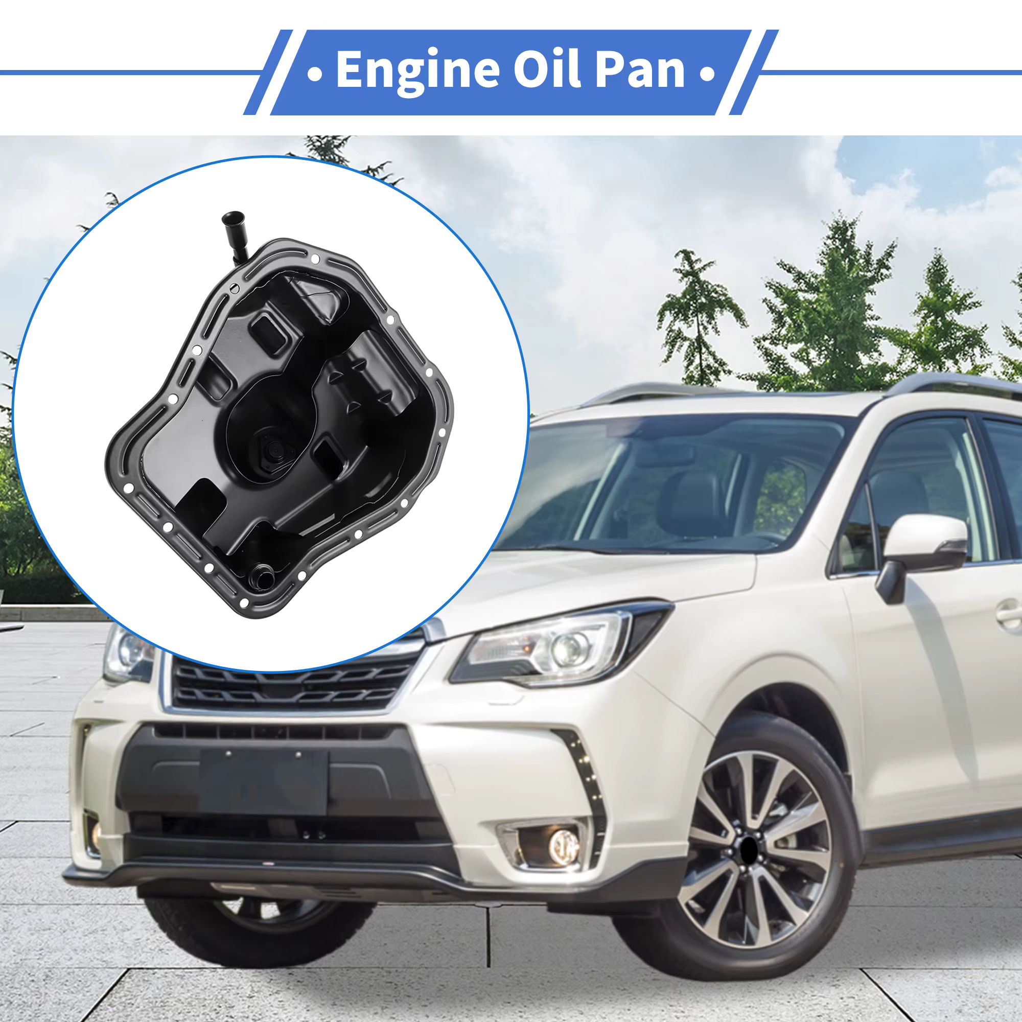 UXCELL 11109AA093 Cárter de aceite para Subaru Legacy, Impreza y Baja - imagen 2