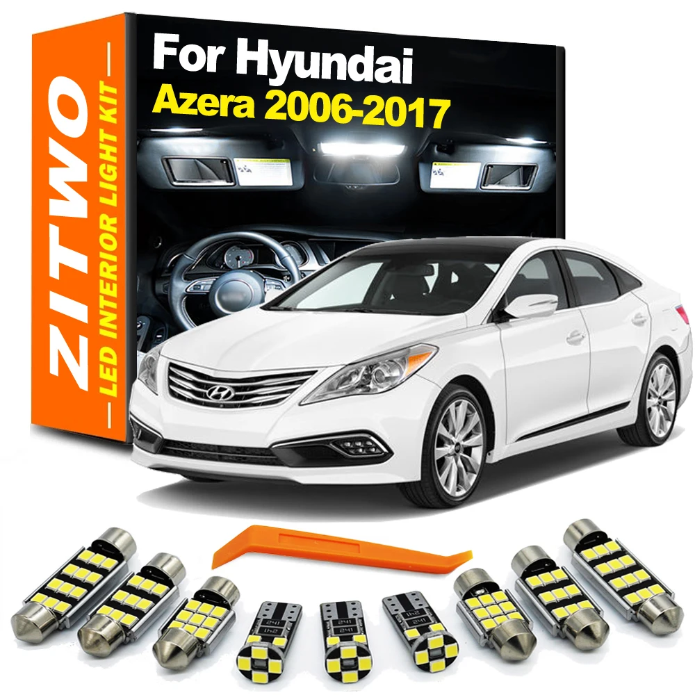 Kit bombillas LED interiores Canbus ZITWO para Hyundai Azera 2006-2017