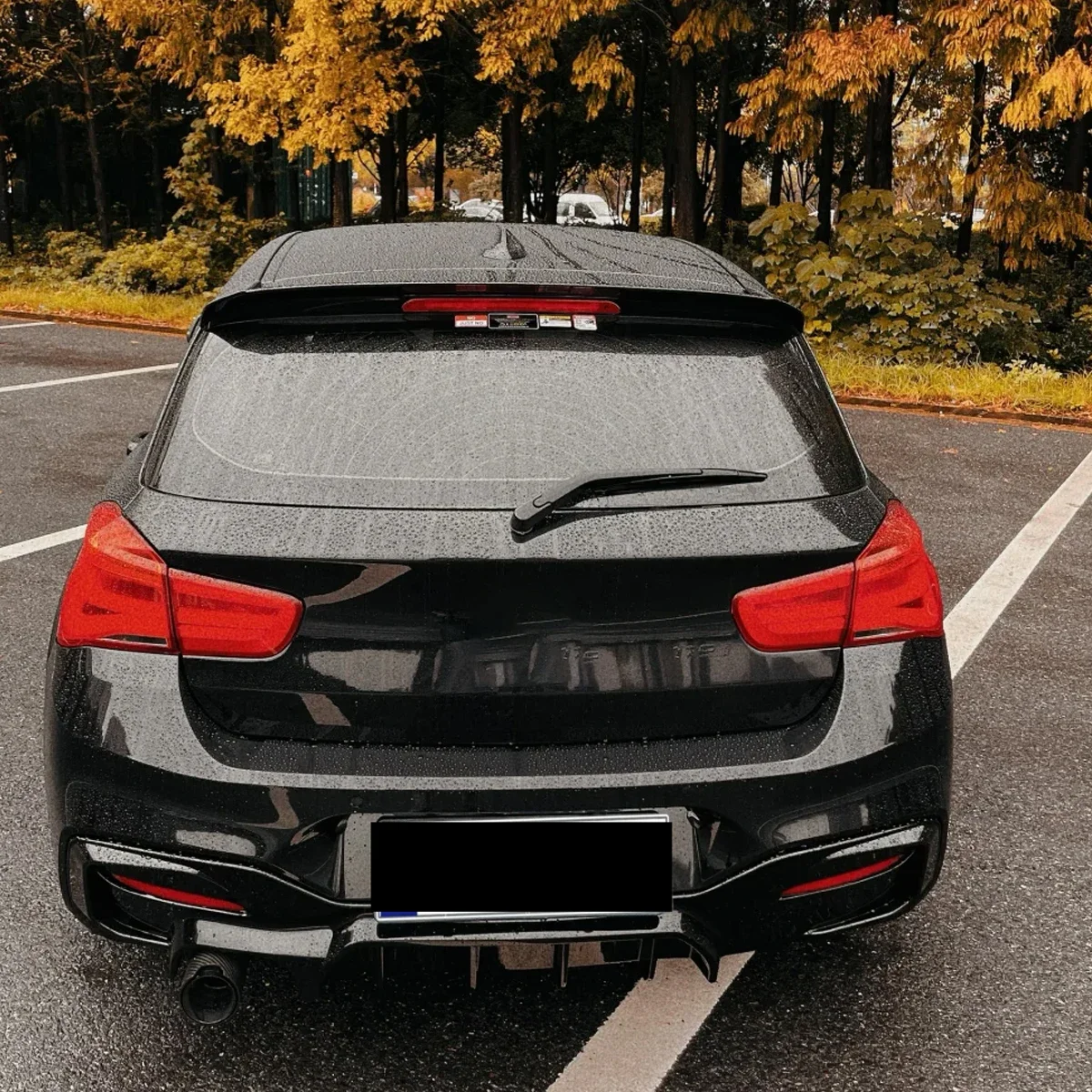 BodyKit splitter trasero BMW Serie 1 M Sport F20 F21 2015-2019 - imagen 5