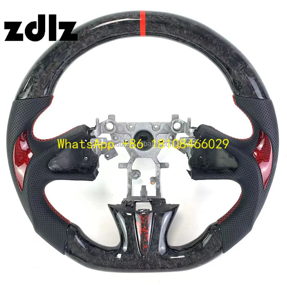 Volante fibra de carbono forjado Infiniti Q50/Q50S 2014-2017