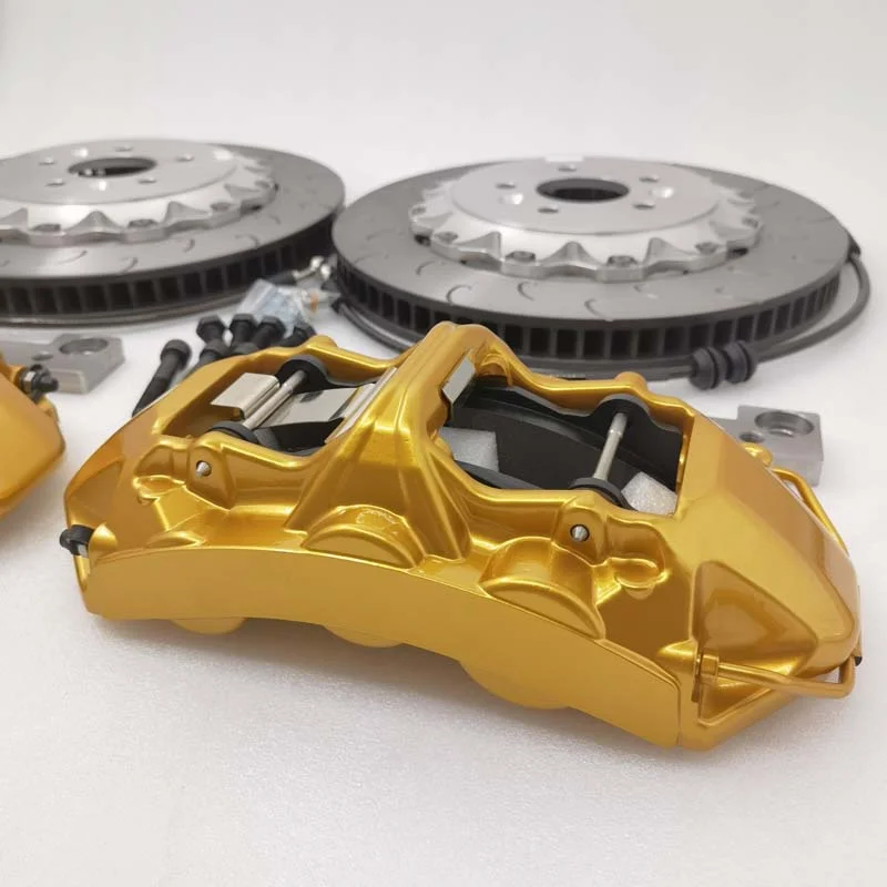 Kit de pinza de freno Jekit, 6 pistones grandes con disco de 355/380/405MM para F30/F31/F32/F33/F34/F36/E46/E90/E92 - imagen 2