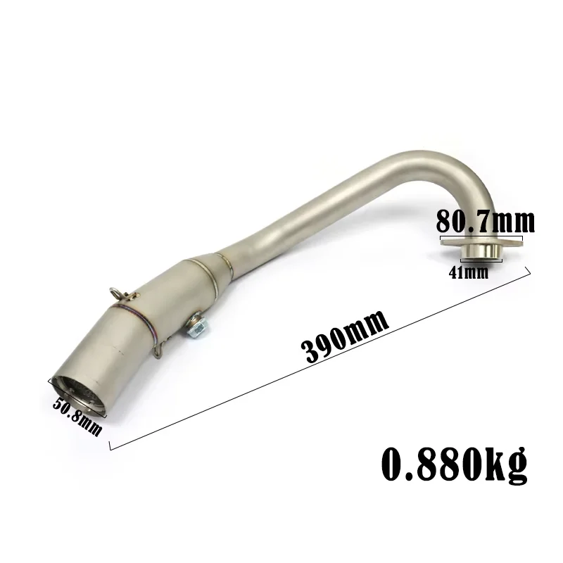 Escape slip-on Yamaha XMAX 250/300 silenciador 51mm 2017-2021 - imagen 2