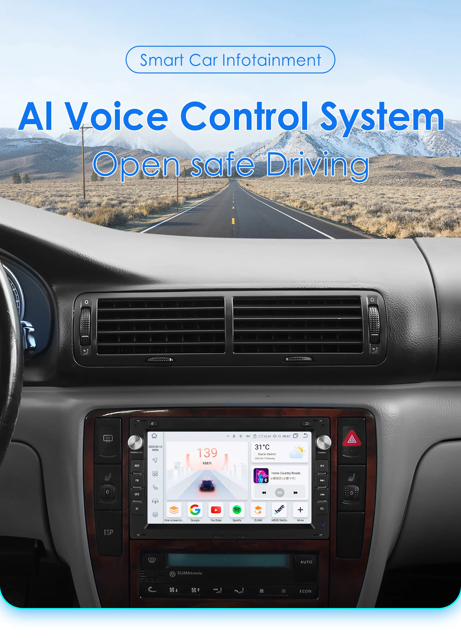Conectividad Carplay y Android Auto