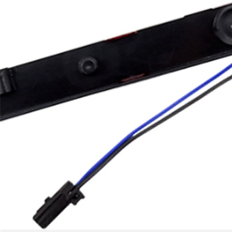 Vista trasera con luces LED instaladas