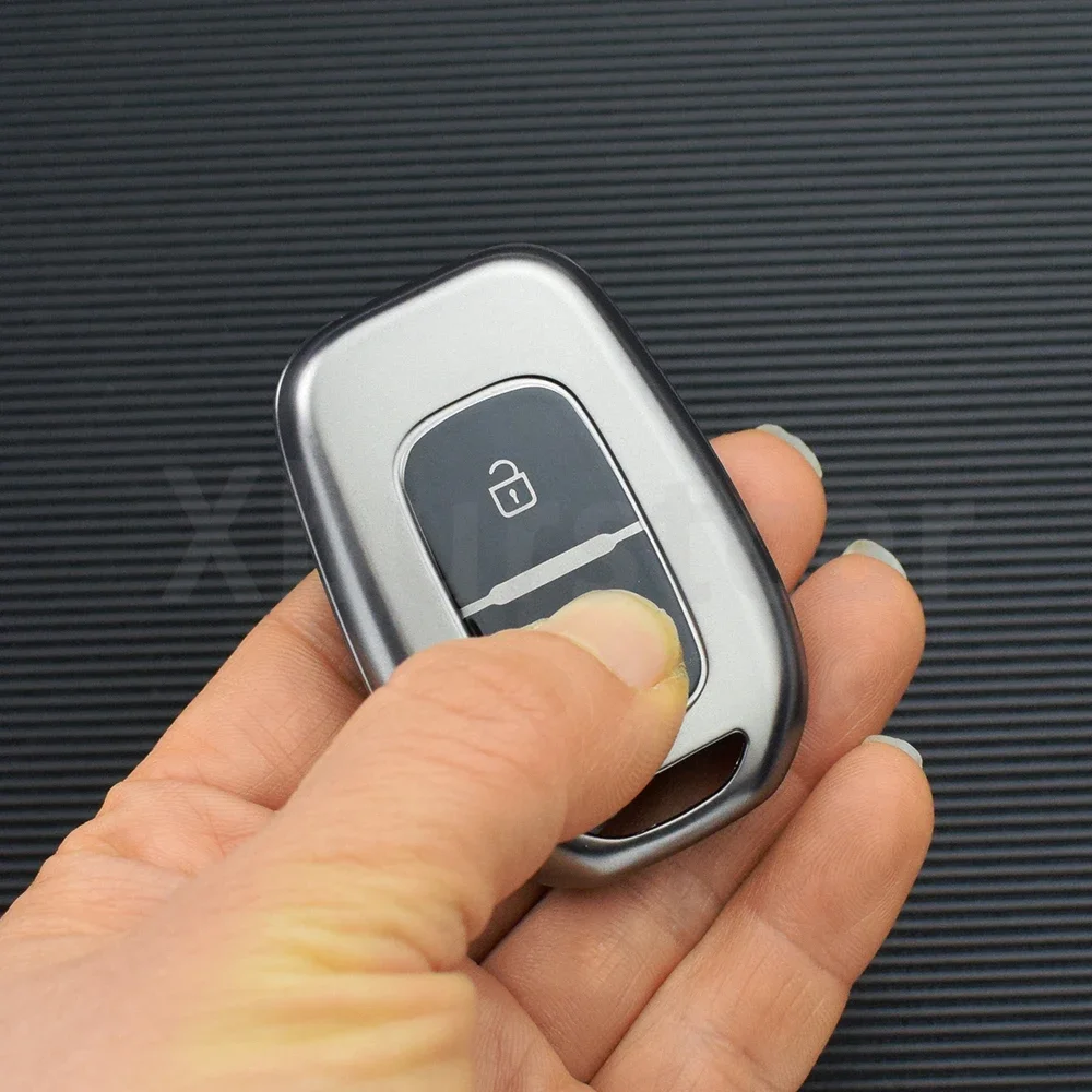 Renault Kwid funda llave TPU gris - compatible Sandero/Logan/Duster - imagen 5