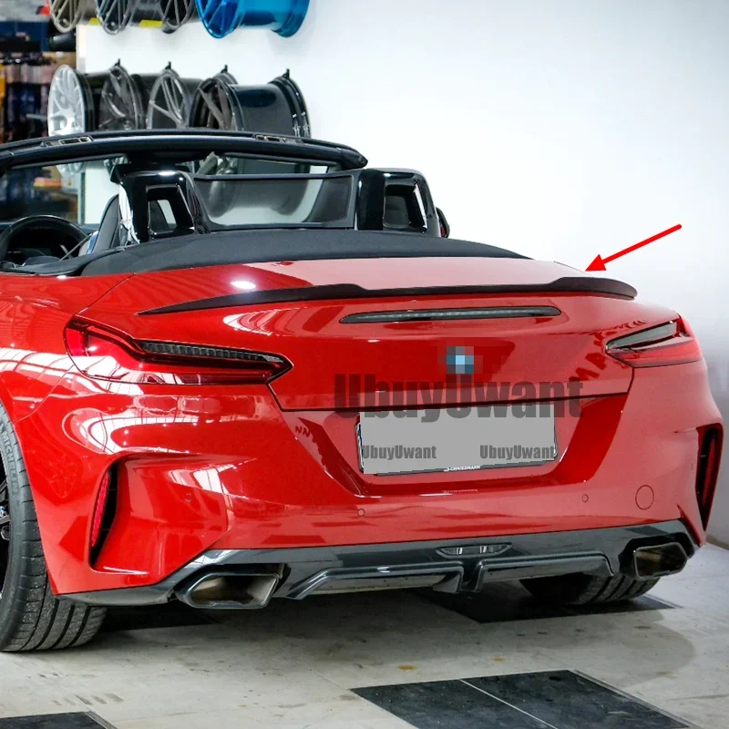 Alerón trasero V de fibra de carbono forjada para BMW Z4 G29 - imagen 4