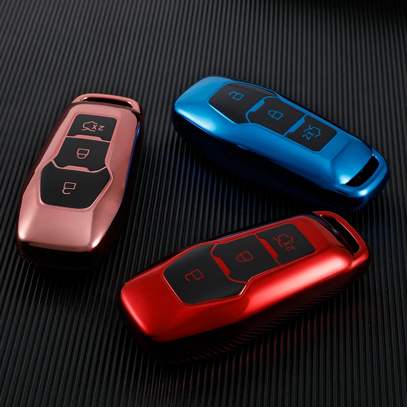 Funda TPU para llave Ford - Focus 3/4, Mondeo 5, Mustang, F-150
