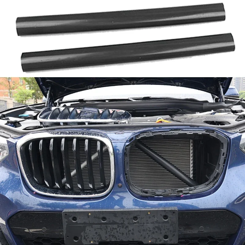 BMW X3 G01/G08 tiras embellecedoras rejilla delantera negras - imagen 2