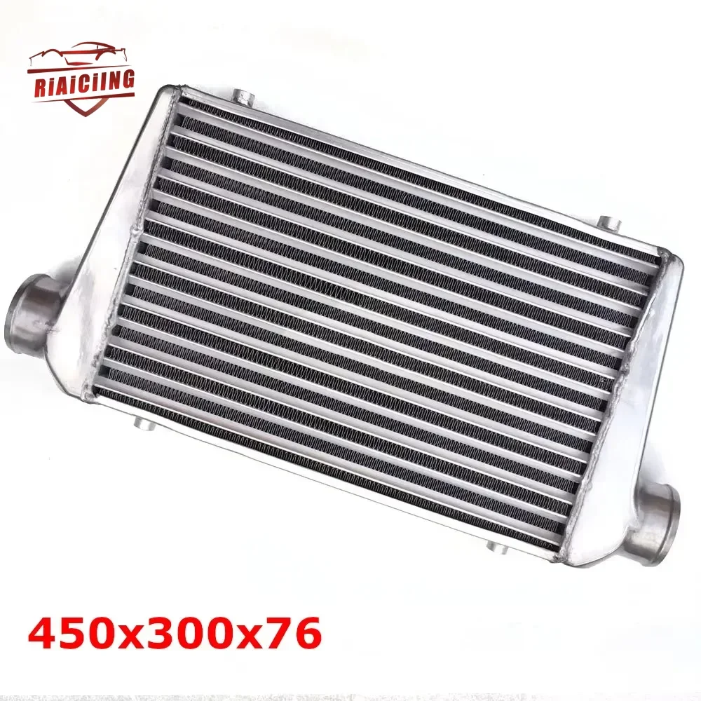 Intercooler frontal universal para turbo 450 x 300 x 76 mm