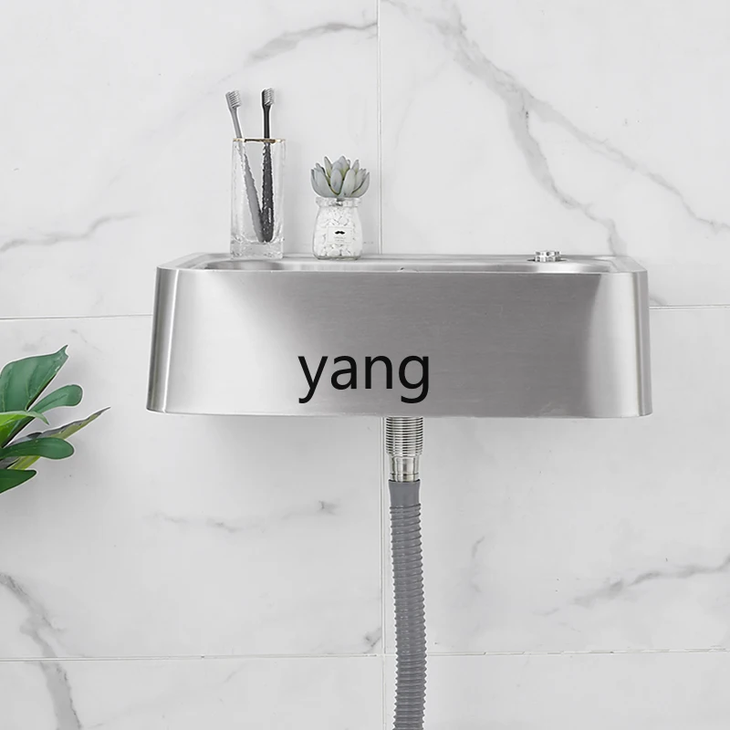 Lavabo de pared CX de acero inoxidable para inodoro - imagen 4