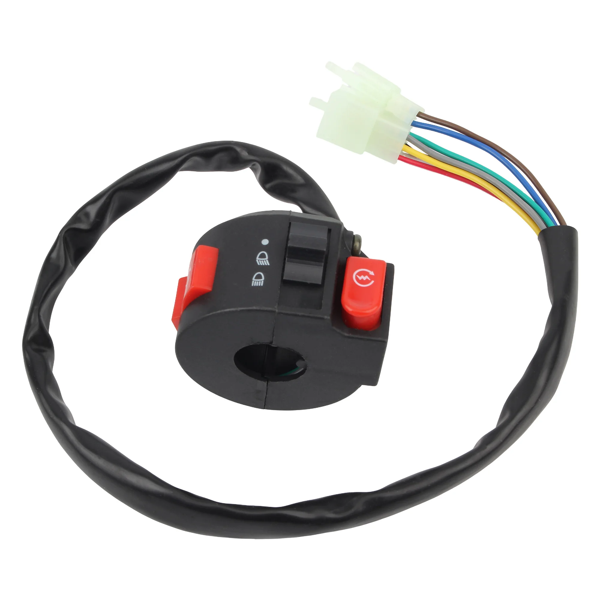 Interruptor de manillar 3 funciones para ATV Pit Bike Buggy Go Kart - imagen 3