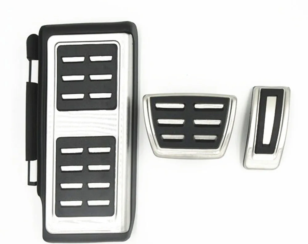Juego de pedales de acero inoxidable para Audi y VW