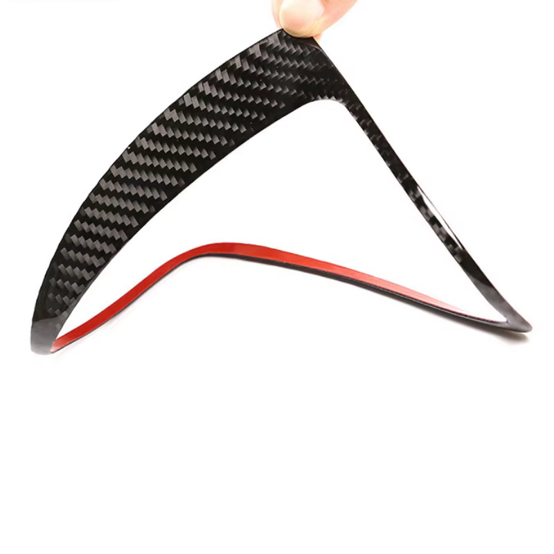 Pegatina fibra de carbono – marco consola cambio BMW Serie 5 E60 E61 - imagen 4