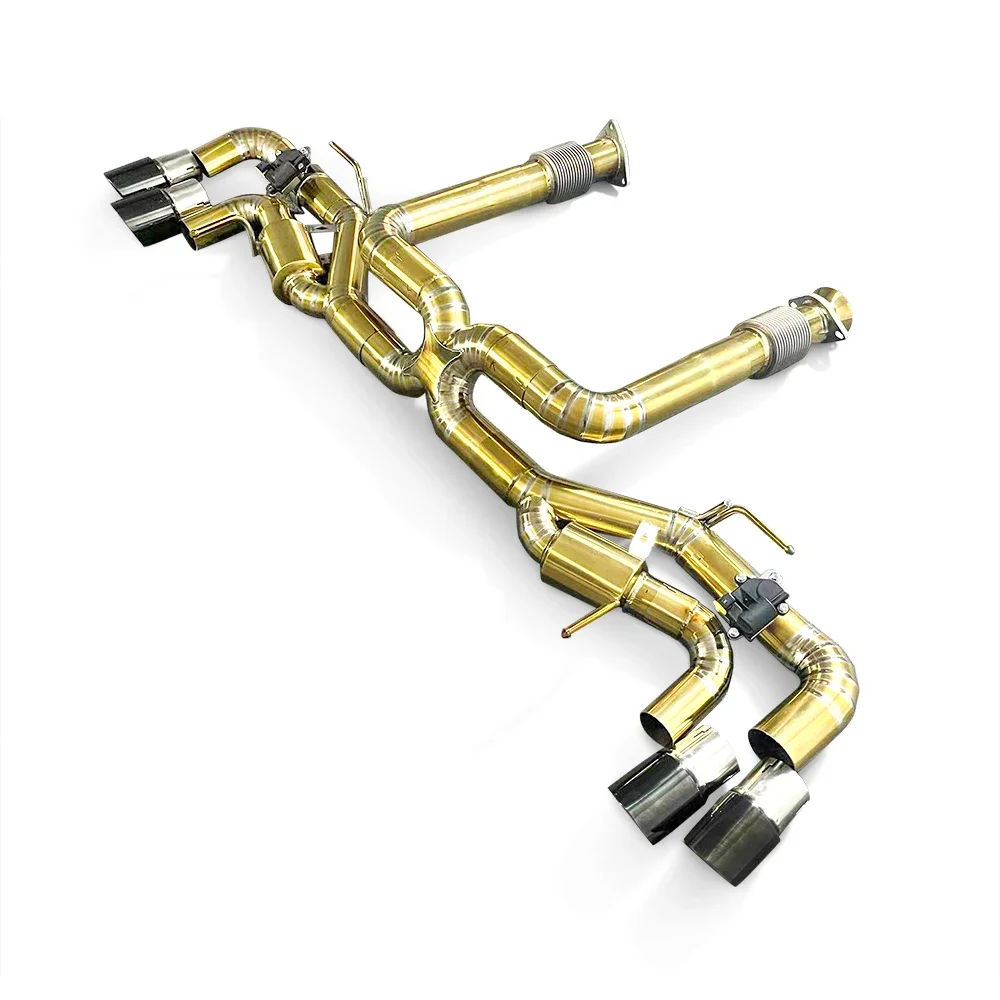 Sistema de escape para Corvette C8