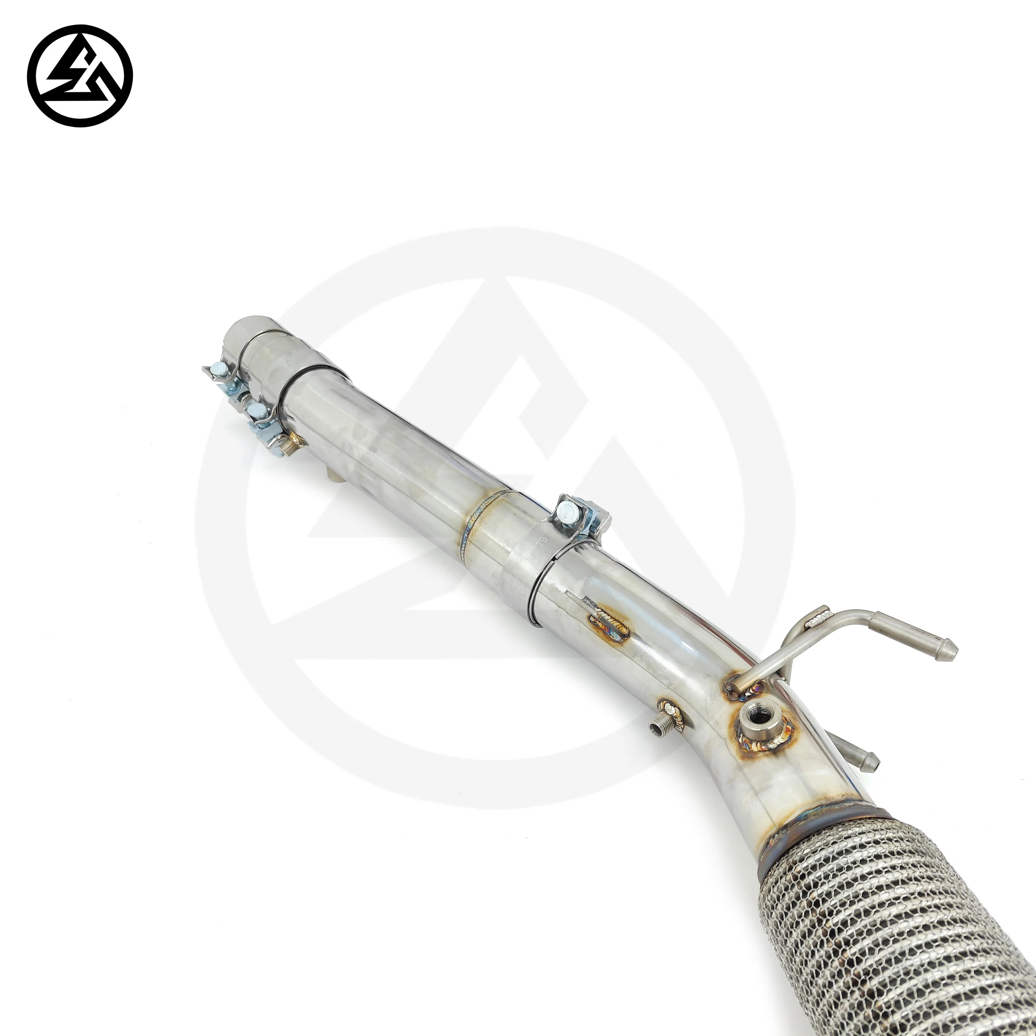 Downpipe deportivo acero inoxidable VW Golf 8 GTI 2.0T 2020-2023 - imagen 4