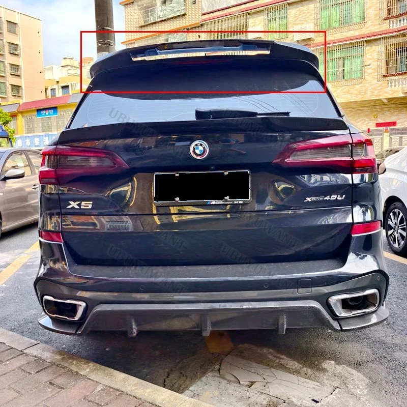 Alerón trasero estilo MP negro brillo para BMW X5 G05 2019-2023 - imagen 2