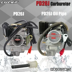 Carburador PD26J 26mm con choke eléctrico para Honda GY6 125/150cc