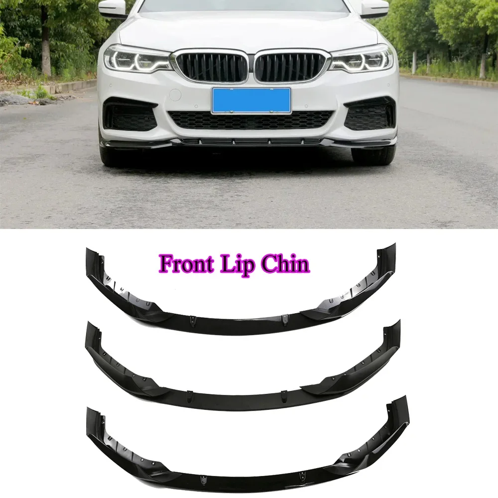Labio delantero ABS BMW 5 Series G30 G38 2018-2020 – Divisor tuning - imagen 2