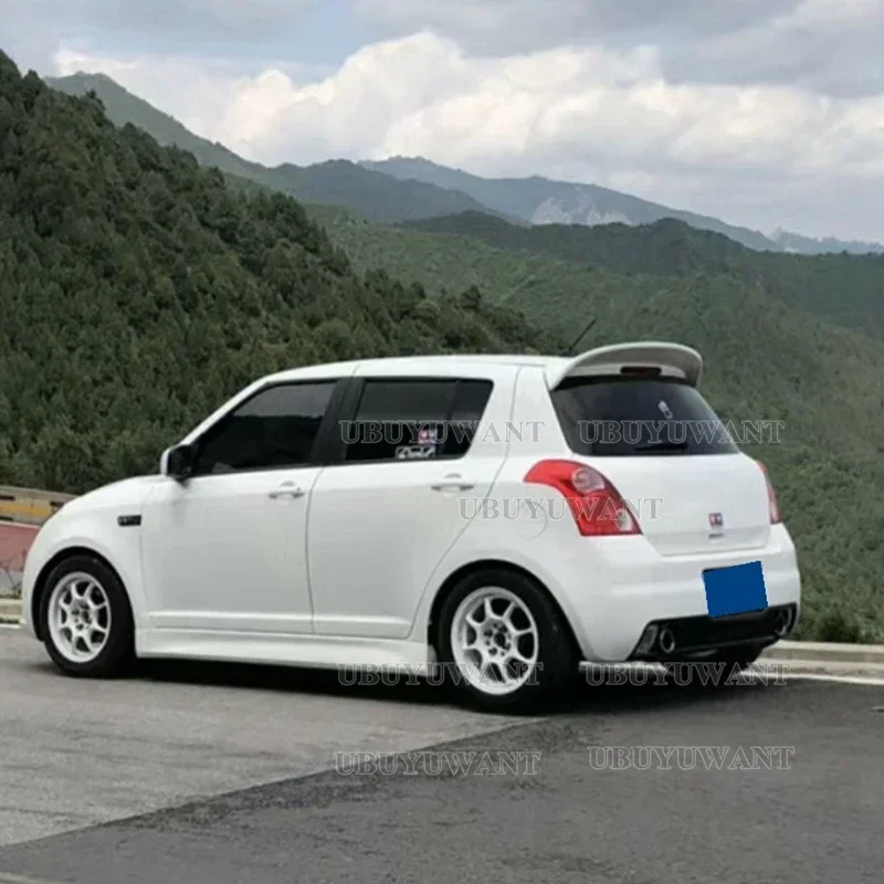 Alerón trasero fibra de carbono estilo cuchara – Suzuki Swift Mk3 (2005-2010) - imagen 3