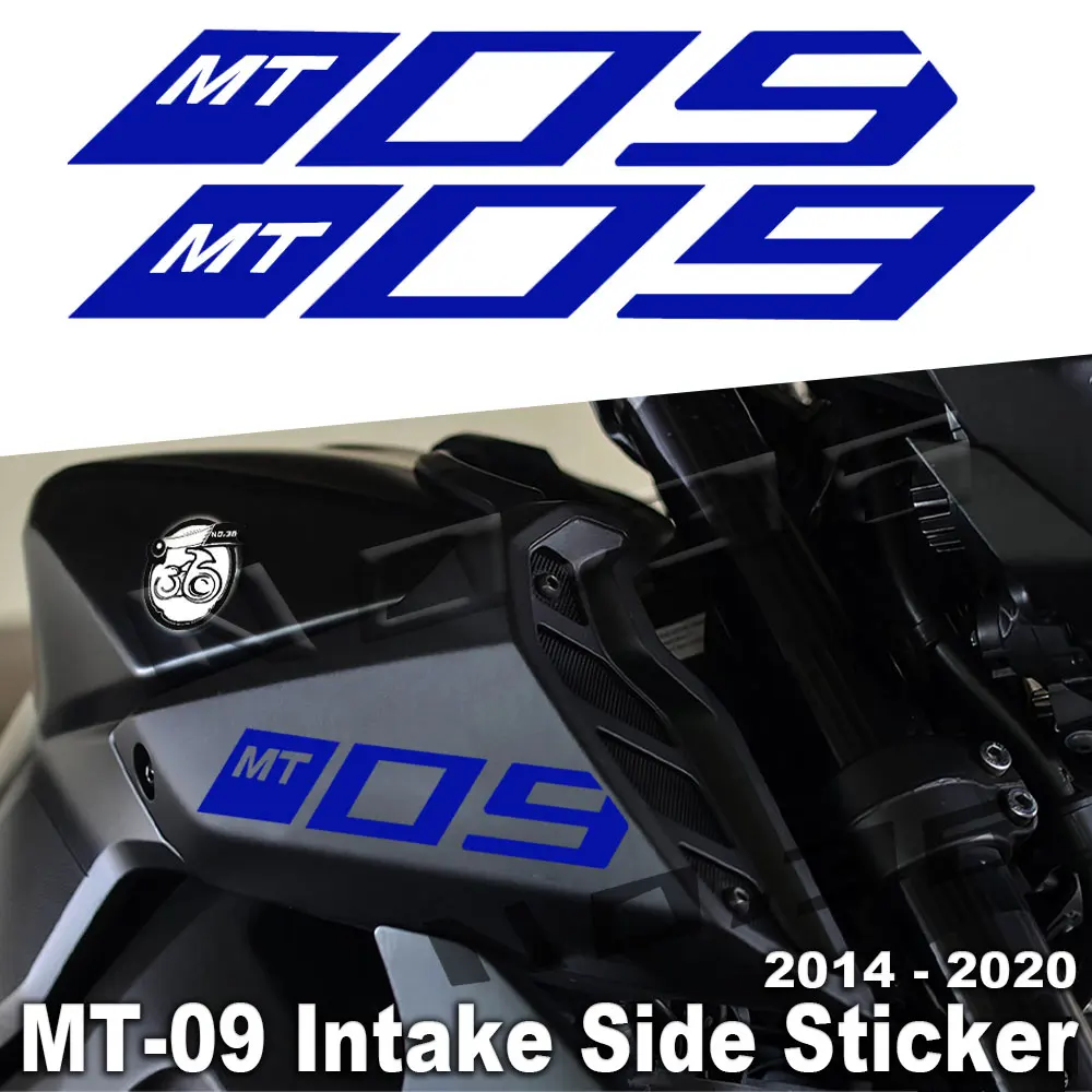 Pegatina lateral de toma de aire Yamaha MT-09 / FZ-09 2014-2020 - imagen 2