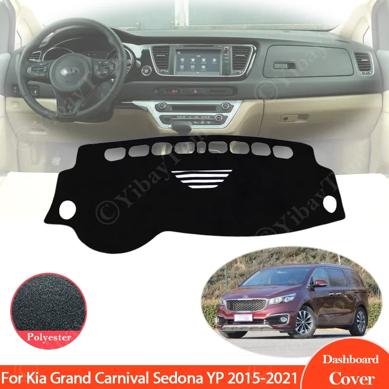 Cubierta salpicadero Kia Grand Carnival Sedona YP 2015-2021 interior