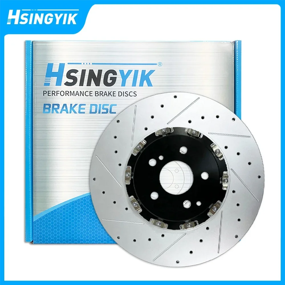 En stock Juego de rotor de freno flotante BBK personalizado para bmw M3 E92 - imagen 5