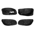 4pcs Black