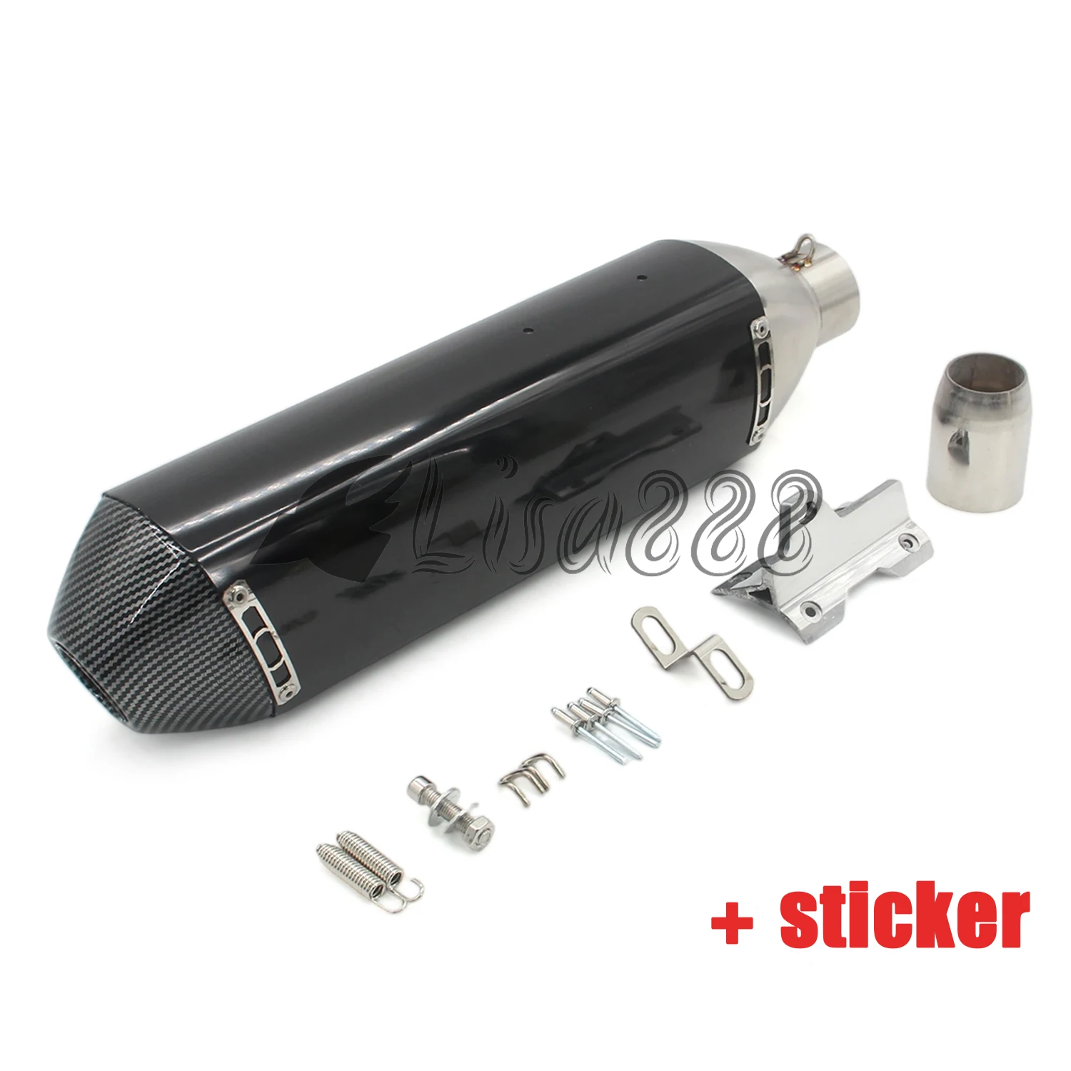 Silenciador escape universal FMF 4T con DB Killer – 51mm x 470mm - imagen 5