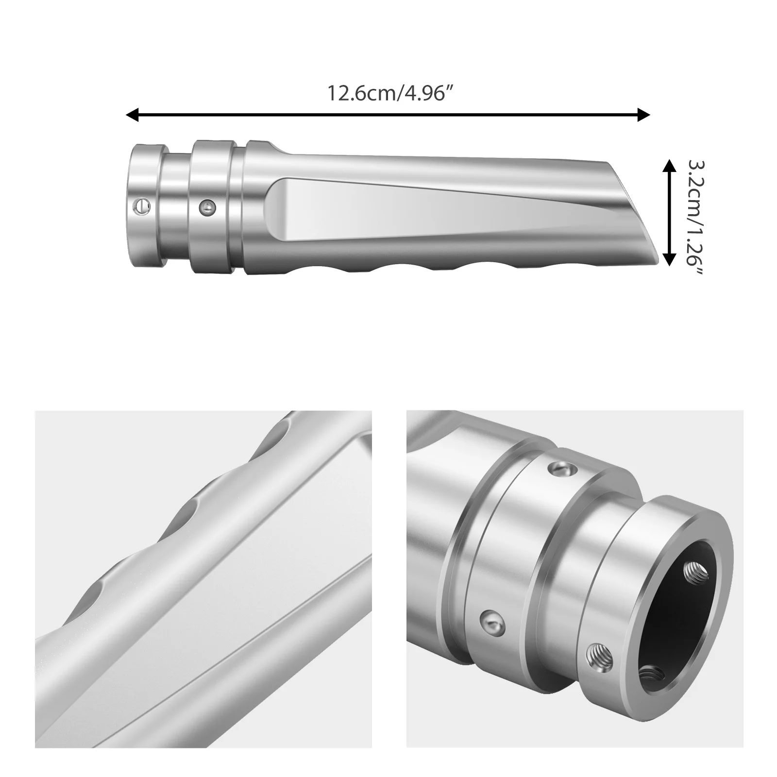 Manija freno de mano BEVINSEE aluminio para BMW E46 E36 M3 M5 - imagen 5