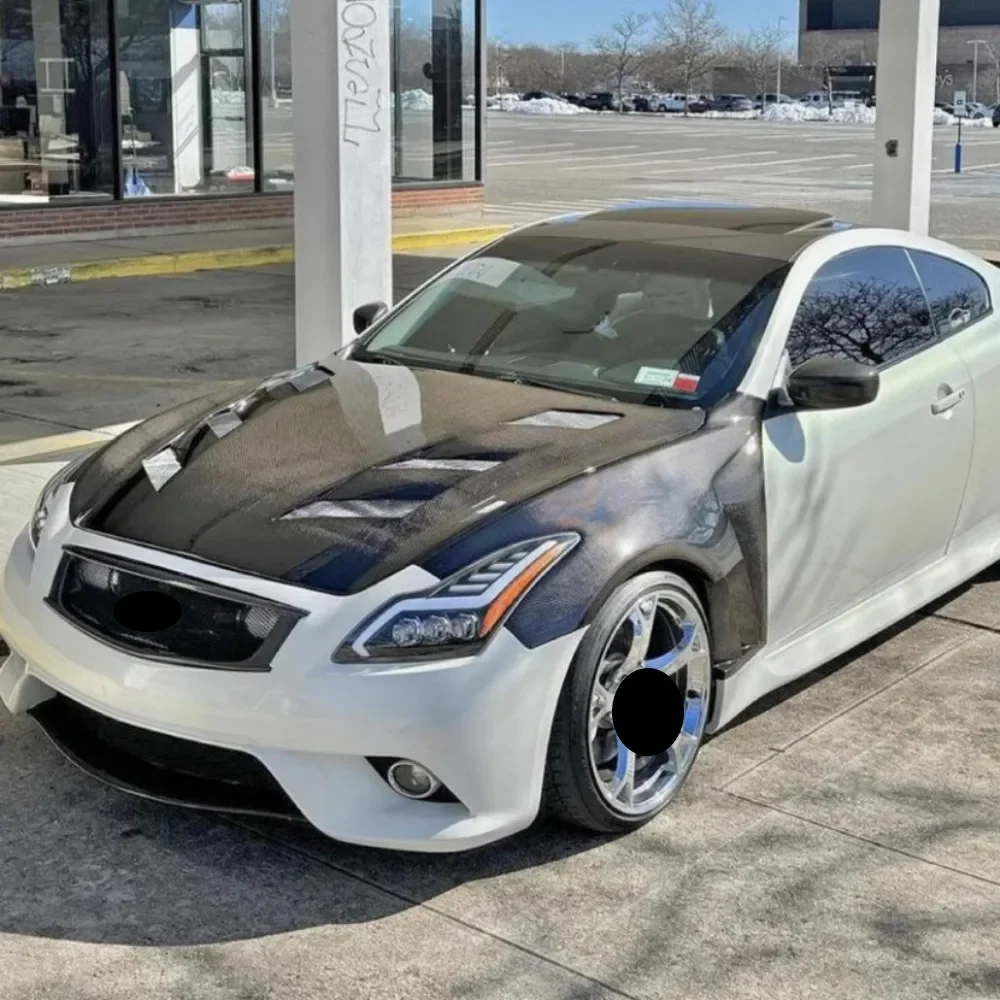 Cubierta Motor Fibra Carbono Infiniti G37 - imagen 3