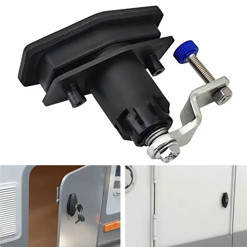 Kit cerradura puerta AB56 con pulsador para Swift Elldis RV - imagen 3