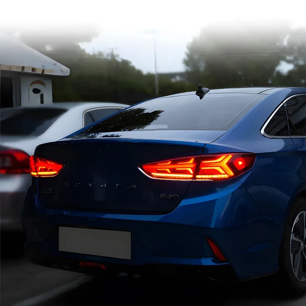 Luces traseras LED para Hyundai Sonata 2018-2019 Streamer dinámico - imagen 5