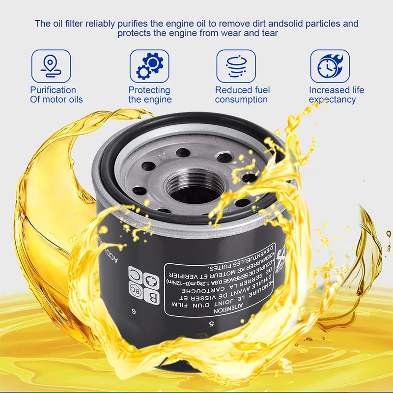 0180107101000 Filtro de aceite para Benelli 899 TNT y 1130cc - imagen 4