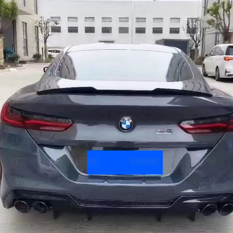 Alerón trasero BMW Serie 8 G16 M8 4 puertas ABS negro brillante - imagen 2