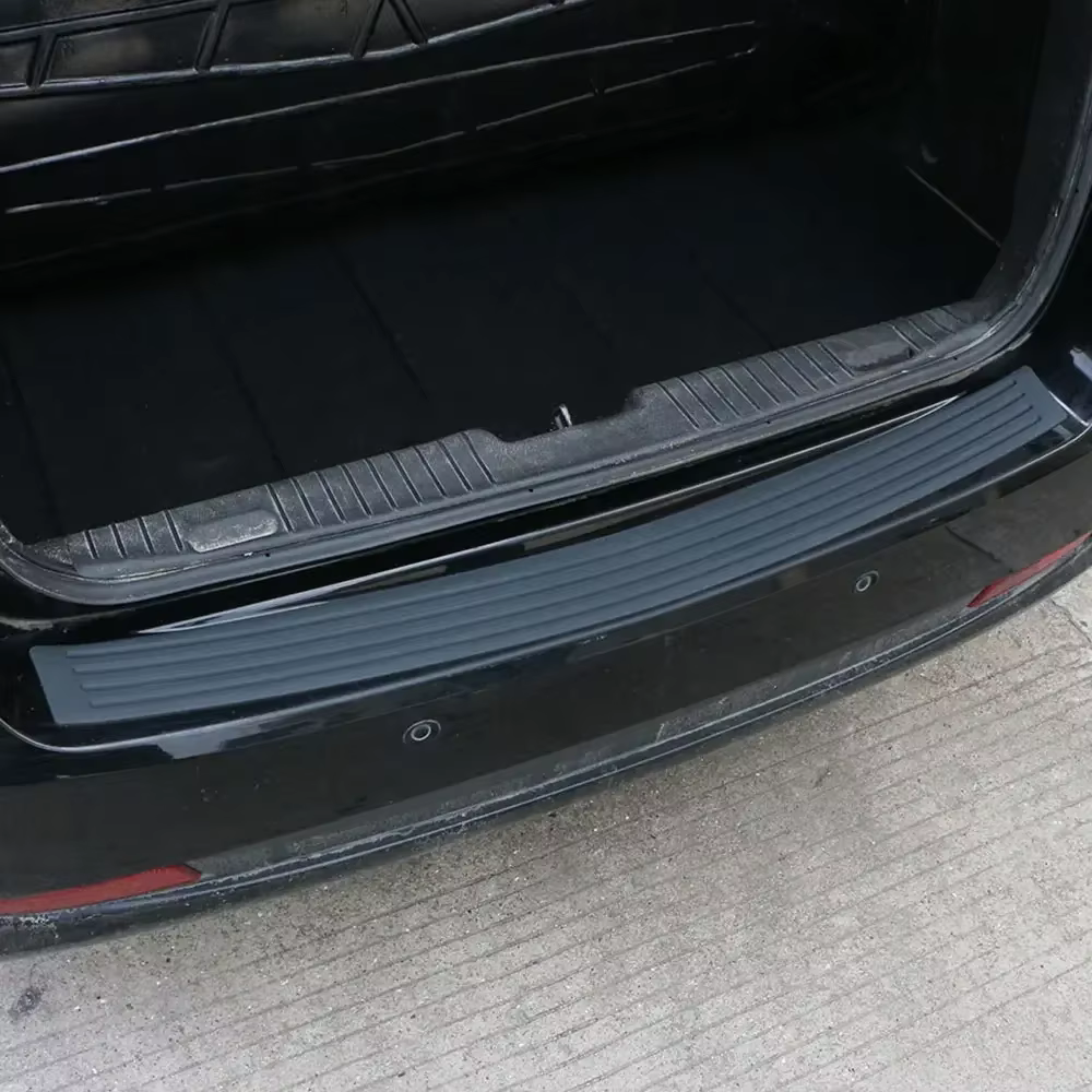 Detalle del protector de goma para coche