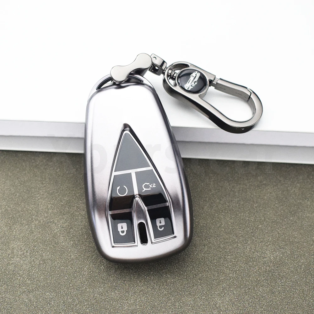 Carcasa de llave TPU gris para Changan CS35, CS55 y CS75 Plus - imagen 4