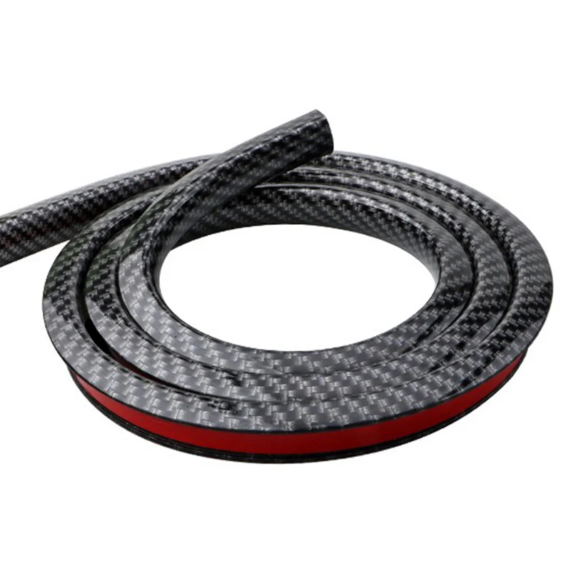 Guardabarros Universal para rueda de coche, expansor de ala, cejas, tiras anticolisión, cubierta protectora de labios, 1,5 m - imagen 5