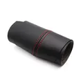 Black with red line
