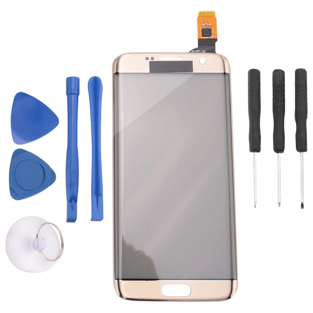 Pantalla táctil Samsung Galaxy S7 Edge G935, dorada - imagen 2