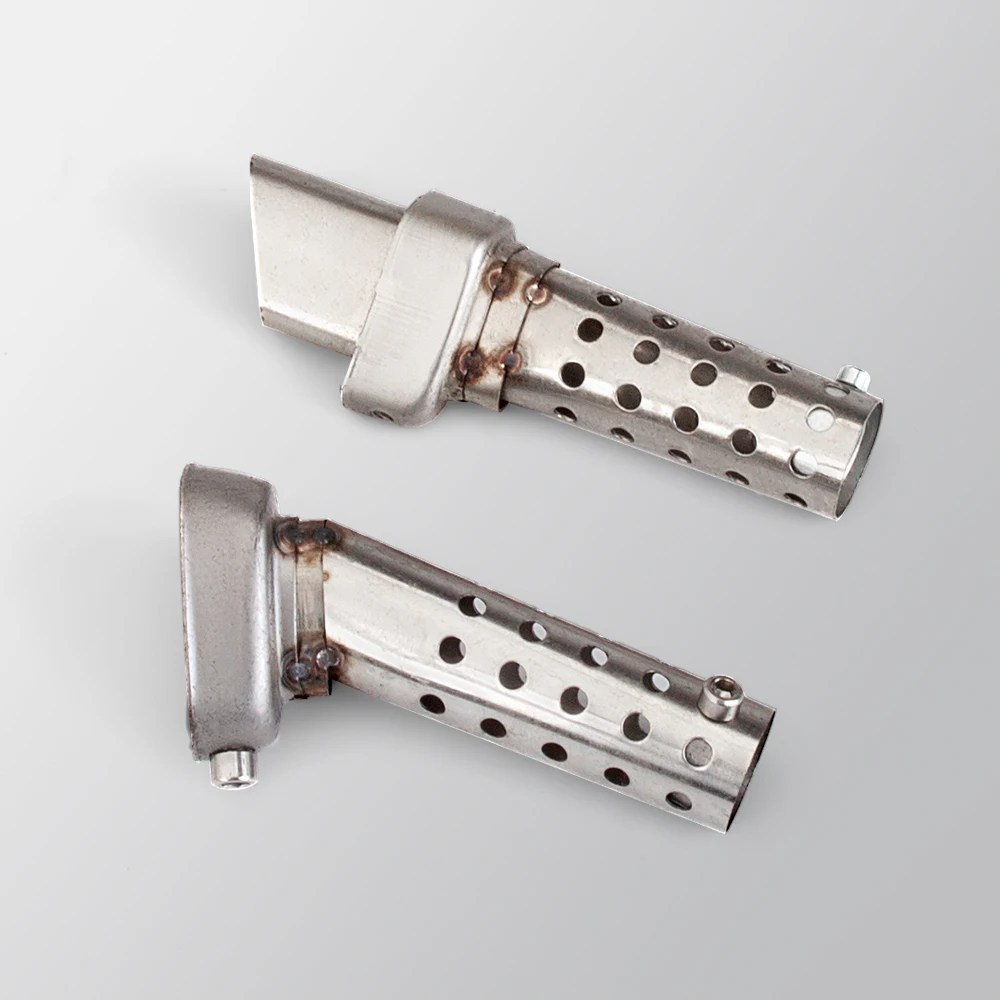 DB killer Silenciador de escape para motocicleta Silenciador db killer ajustable de acero inoxidable Eliminador de sonido y ruido 51 mm 60 mm Slip-on - imagen 3